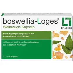 Boswellia-Loges Weihrauch-Kapseln - Hoch bioverfügbarer Indischer Weihrauch, unterstützt Gelenke und lindert Entzündungen