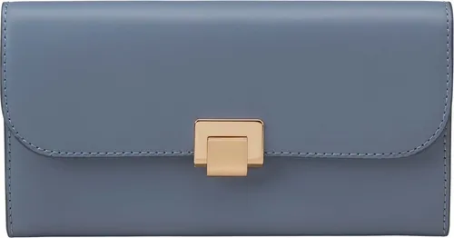Marc O'Polo Zip Wallet Grey Sky - Blaugrau Geldbörse - Elegante Marc O'Polo Geldbörse in handlichem Format mit 12 Fächern für Karten und großzügigem Münzfach. Ideal für die tägliche Nutzung und stilvolle Aufbewahrung Ihrer Finanzen.