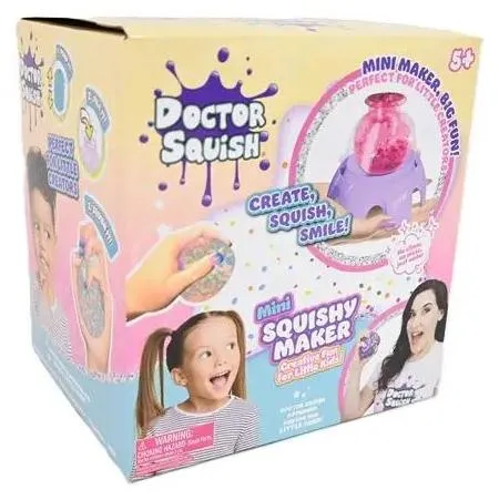 Doctor Squish - Mini Squishy Maker Station (107404) - Kreatives Bastelset zur Herstellung von einzigartigen Squishies, fördert die Fantasie und sorgt für stundenlangen Spaß. Ideal für Bastelfans!