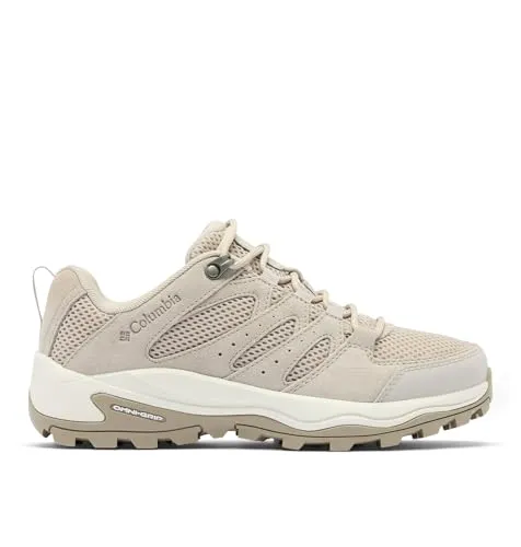 Columbia Damen Redmond 4 Breathe Trekkinghalbschuhe – Soft Taupe Light Sand, 41 EU - Leichte Trekkinghalbschuhe mit hervorragender Dämpfung und Traktion. Atmungsaktives Obermaterial und kratzfeste Gummikappe bieten Komfort und Schutz für lange Wanderungen.