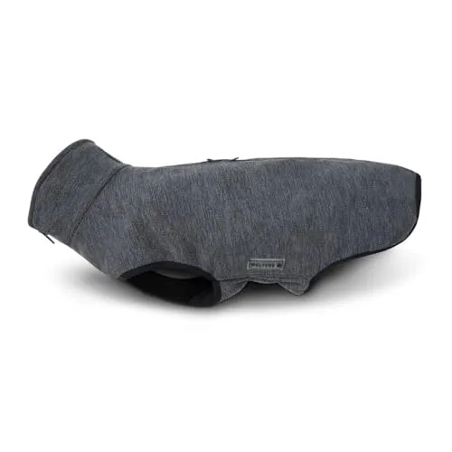 Wolters Fleecejacke Casual Soft & Dry für Hunde, Größe: 48 cm, grau meliert - Winterjacke für Hunde mit Soft & Dry Technologie für optimalen Komfort und Wärme an kalten Tagen.