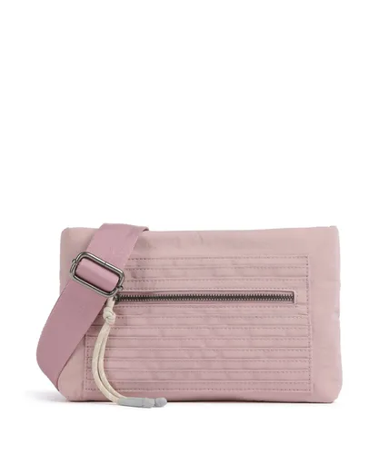 FREDsBRUDER Umhängetasche Friends For Life rosa - Stylische Handtasche aus 70% Polyester und 30% Leder, mit abnehmbarem, verstellbarem Schulterriemen. Perfekt für den Alltag und schick in Old Rose.