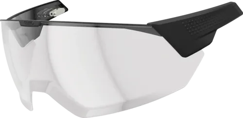 Abus Zubehör Visier clear für HYP-E, BLACE & ACE S/M - Fahrradhelme: Magnetisches Visier für klare Sicht bei Dämmerung, optimaler Schutz vor Witterungseinflüssen und flexibel anpassbar.
