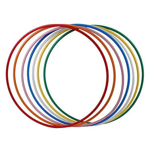 hoopomania® Hula Hoop Rohling, HDPE-20mm, Ø60/70/80/90/100cm, farbig (Schwarz, Ø100cm)
