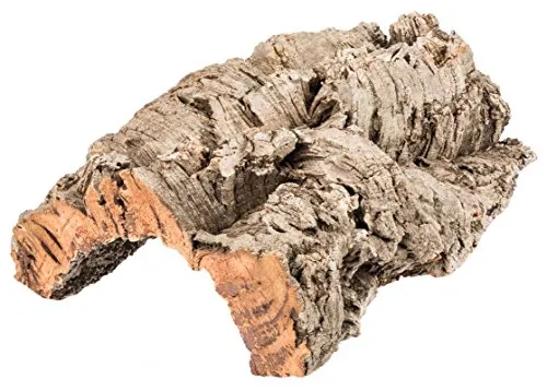 NaDeco Korkrinde in Natur, Maße ca. 25-30 cm | Korkeichenrinde | Korkplatte | Korkeiche | Korkhöhle | Cork Tile | Terrarium-Dekoration | Terrarien-Dekoration | Terrarium-Deko | Terrarien-Deko