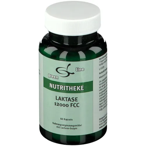green line NUTRITHEKE Laktase 12000 FCC