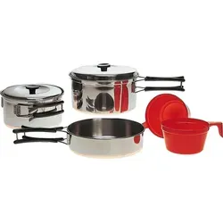 Mil-Tec Koch-Set 14647000 – Oliv, OneSize - Praktisches Koch-Set für Outdoor-Abenteuer, leicht und kompakt für einfache Mitnahme, ideal für Camping und Reisen.