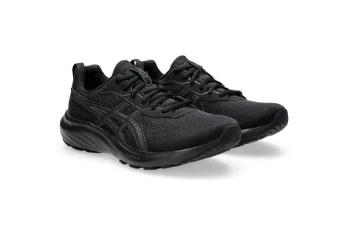 Asics GEL-CONTEND 9 Laufschuh mit hoher Dämpfung schwarz 43,5 EU - Sportlicher Laufschuh mit atmungsaktivem Obermaterial und hochwertiger Dämpfungstechnologie. Ideal für Läufer, die Wert auf Komfort und Unterstützung legen.