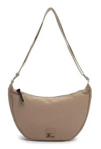 SURI FREY Umhängetasche Pouch Bag – Sand - Stilvolle SURI FREY Umhängetasche in unifarbener Optik. Mit verstellbarem Schulterriemen und mehreren Fächern für optimale Organisation. Ideal für moderne Eleganz im Alltag.