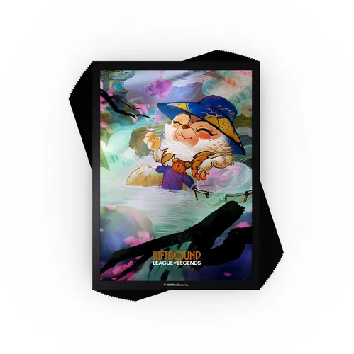 uvs Sammelkarte Riftbound LoL Spirit Blossom Teemo 100 Sleeves - Schütze deine wertvollen Karten mit diesen stabilen Hüllen im Spirit Blossom Design. Ideal für Sammler und Spieler, um Karten vor Abnutzung zu bewahren.