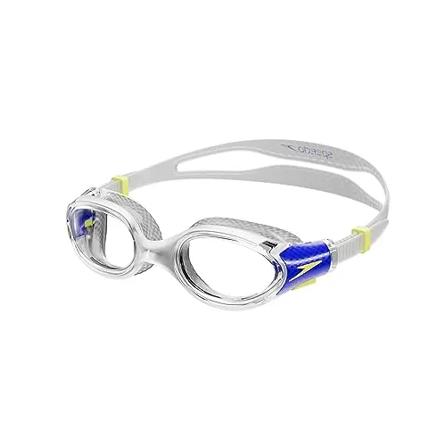 Speedo Biofuse 2.0 Schwimmbrille - Schwimmbrille mit patentierter einfacher Anpassung, antibeschlagbeschichtet für klare Sicht und superweichen Dichtungen für optimalen Komfort.