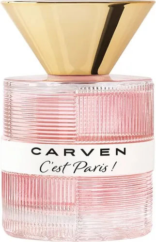 Carven C'est Paris! Eau de Parfum für Frauen 50 ml - Entdecken Sie das Carven C'est Paris! Eau de Parfum, eine blumige Komposition mit Gardenia und spritzigem Rhabarber. Ideal für den täglichen Gebrauch und perfekt für Frauen, die ihren Charme ausdrücken möchten.