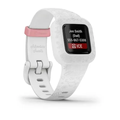Garmin vivofit jr. 3 Disney (Princess) - Aktivitätstracker für Kinder, fördert aktive Lebensweise mit Disney-Prinzessinnen-Design