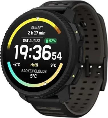 Suunto Vertical 2 GPS-Uhr - Multifunktions-GPS-Uhr in Schwarz - GPS Uhren mit AMOLED-Display, langer Akku-Laufzeit und vielen Funktionen für Outdoor-Abenteuer und Sportler.