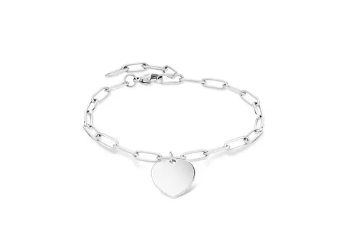 Liebeskind Berlin Armband Damen Edelstahl silber, ONE SIZE - Armschmuck mit markanter Eleganz, perfekt für stilbewusste Frauen, die ein zeitloses Accessoire suchen.