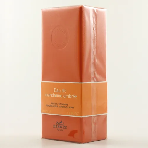 Hermes Eau De Mandarine Ambree Eau De Cologne Spray 100ml - Unisex Duft mit erfrischenden Mandarinen- und warmen Ambernoten, ideal für jeden Anlass und langanhaltenden Genuss.