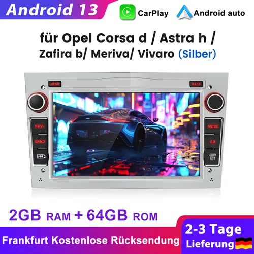 7'' Autoradio GPS FM DAB+ für Opel Astra Vectra Zafira Corsa Combo - Einbau-Navigationsgeräte mit 7 Zoll Touchscreen, Bluetooth und integriertem GPS für eine einfache Navigation und Unterhaltung während der Fahrt.