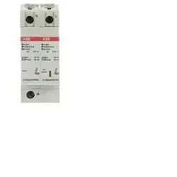 ABB 2CTB803872R1100 OVR T2 N1 40-275 P Überspannungs-Schutzeinrichtung - Überspannungs-Schutzeinrichtung SPD Typ 2 mit QuickSafe®-Überwachung, schützt zuverlässig vor Blitzeinwirkungen und Schaltüberspannungen, ideal für Unterverteilungen.