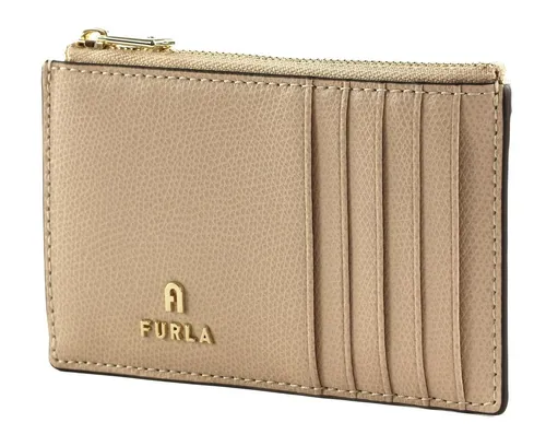 Furla Camelia M Kreditkartenetui beige WP00310-ARE000-B4L00 - Etuis aus genarbtem Leder, stilvolles und elegantes Design für eine sichere Aufbewahrung Ihrer Kreditkarten.