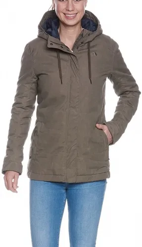 Tatonka Manjo Damenjacke Olive - Größe 38 - Stylische und warme Damenjacke für kalte Tage. Ideal für Stadtbummel oder Outdoor-Abenteuer. Die Manjo Damenjacke bietet optimalen Komfort und ein modernes Design.