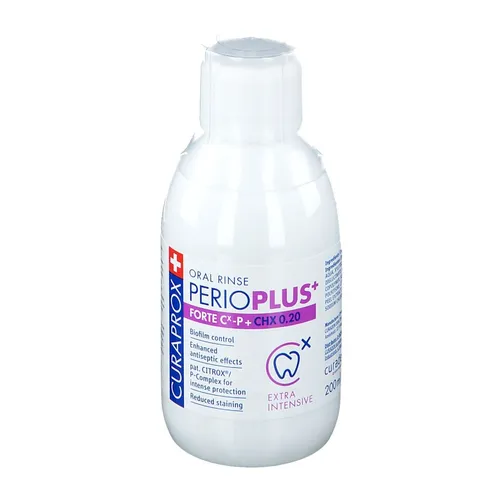 Curaprox ORAL RINSE PERIO PLUS+ Forte Cx-P + CHX 0,20