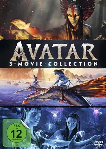 Avatar - 1+2+3 (Fire and Ash) Filme Collection # DVD-NEU - Erleben Sie die epische 3-Movie Collection von Avatar auf DVD. Deutsche Originalware mit FSK ab 12 freigegeben. Ein Muss für jeden Filmfan!