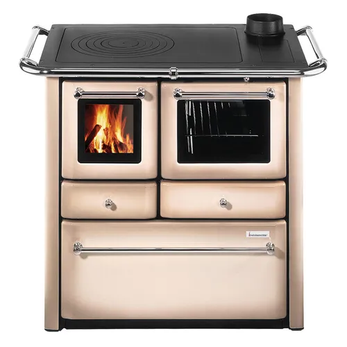 Wamsler K 85 F Küchenofen Cappuccino Backfach rechts Holzherd Küchenherd