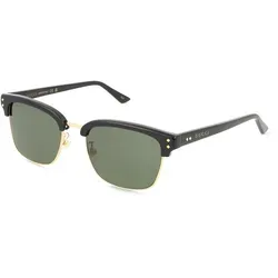 Gucci GG1897SK Herren-Sonnenbrille Vollrand Browline Acetat-Gestell, schwarz