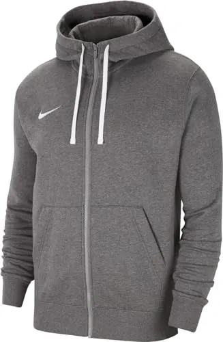 Nike Herren M Nk Flc Park20 Fz Hoodie - Sweatshirt aus weichem Fleece für Wärme und Komfort, mit verstellbarem Kapuzenzug für individuelle Passform und vollzipper für einfaches An- und Ausziehen.