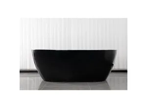 Freistehende Badewanne CUBA 170x75x58 cm - Sanitäranlagen & Zubehör – Entspannen Sie in der eleganten CUBA Badewanne mit großzügigen 252 Litern Füllmenge und robuster Acrylkonstruktion für langanhaltenden Komfort.