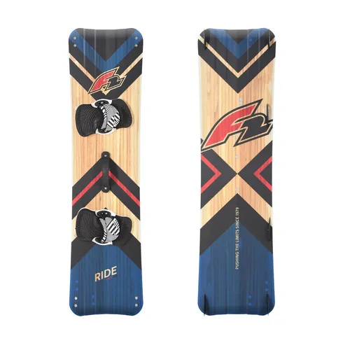 F2 Kiteboard Ride Classic Lightwind 148 cm Blau 2024/25 - Unisex Kiteboard für leichtwindige Tage, 148 cm lang, aus hochwertigem Holz für optimale Flexibilität und Performance beim Kiteboarding.