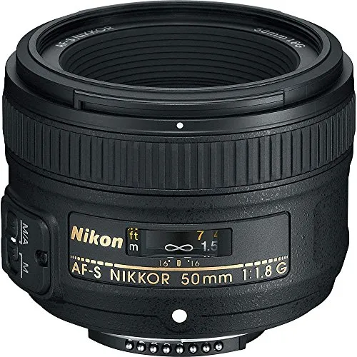 Nikon AF-S Nikkor 50mm f 1,8 G - 50-mm-Standardobjektiv für FX-Format, hohe Lichtstärke von 1:1,8 und ideal für Porträtaufnahmen mit sanftem Bokeh