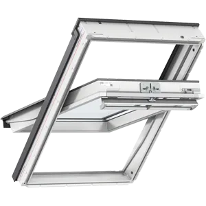 Velux Schwingfenster GGU CK02 0066 Energie Plus - Dachfenster mit innovativer Griffleiste für bequeme Bedienung, ideal für Räume mit Möbeln darunter. Hohe Energieeffizienz und Schalldämmung für mehr Komfort.