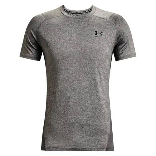 Under Armour Herren UA HG Armour Fitted SS, kurzärmliges enganliegendes Funktionsshirt, schnelltrocknendes leichtes T-Shirt