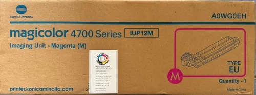 Original Konica Trommel IUP12M A0WG0EH Imaging Unit Drum 4750 gelb - Sonstige, hochwertige Konica-Minolta Trommel mit bis zu 20.000 Seiten Reichweite für brillante Druckergebnisse.