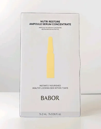BABOR Gesichtspflege Ampoule Concentrates Nutri Restore 7 Ampoules - Medizinische Körperpflege mit 7 hochwirksamen Ampullen für eine intensive Hautpflege-Kur, die die Hautbarriere stärkt und für einen strahlenden Teint sorgt.