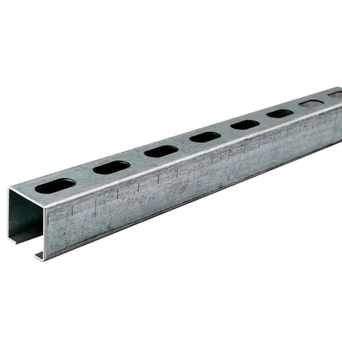 Montageschiene 38/40 - 200cm Silber - Robuste Montageschiene aus verzinktem Stahlblech, ideal für vielseitige Installationen. Mit einer Länge von 200cm bietet sie Stabilität und Flexibilität für moderne Anwendungen.