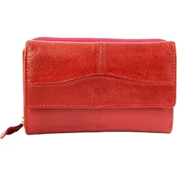 Leonardo Verrelli Damen Geldbörse mit RFID-Schutz - Elegante braune Brieftasche für Damen, ausgestattet mit RFID-Schutz gegen Betrug, ideal für sicheres Bezahlen unterwegs.