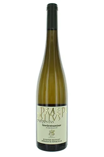 Abbazia di Novacella Praepositus Gewurztraminer 2016 - Weißwein, vollmundig und aromatisch, perfekt zu asiatischen Gerichten oder als Aperitif.
