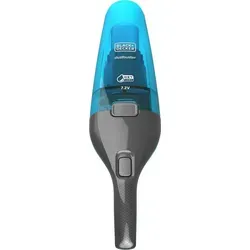 Black & Decker WDC215WA Handstaubsauger Blau, Titan - Beutelloser Handstaubsauger mit nur 670 g, ideal für schnelle Reinigungen und müheloses Handling.