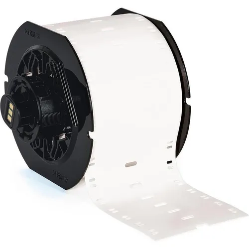 Brady B33-75x10-7643-WT Heatex Schilder, Weiss, 75 x 10 mm - Hochwertige Heatex Schilder in Weiss, 75 x 10 mm, ideal für die Verwendung mit BBP33. Perfekte Lösung zur Kennzeichnung und Organisation von Kabeln. 1000 Stück pro Packung.