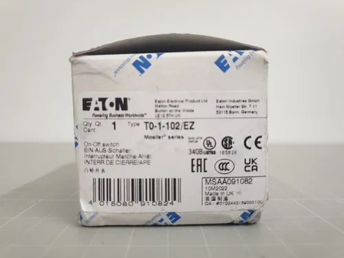 Nockenschalter 0-1 2P 20A Einbau T0-1-102/EZ 091082 - Fehlerstromschutz (RCD), zuverlässiger Ein-/Ausschalter mit 2 Polen für maximale Sicherheit in elektrischen Installationen.