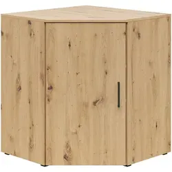 Eck-Kommode - Artisan Eiche - 73 cm Breite - Kommode in Artisan Eiche Nachbildung, perfekt für platzsparende Lösungen und als Topseller beliebt. Lieferung per Paketdienst mit Sendungsverfolgung.