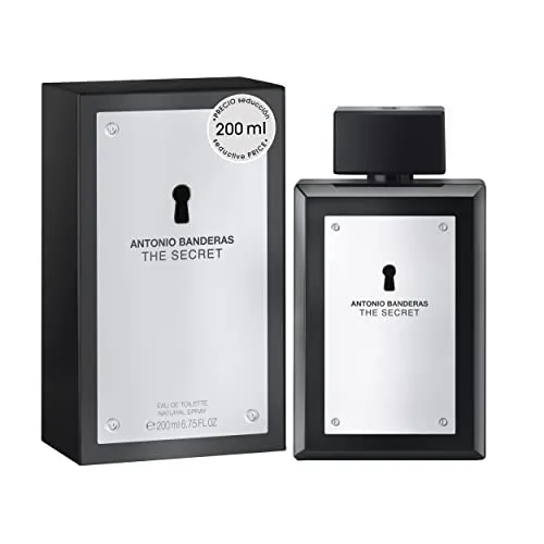Banderas The Secret Eau de Toilette 200 ml für Herren - Banderas The Secret, 200 ml, Eau de Toilette für Herren, ein intensiver Duft, der Männlichkeit und Charakter unterstreicht – ideal für den täglichen Gebrauch und besondere Anlässe.