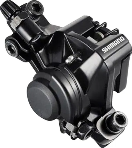 SHIMANO BR-M 375 Bremssattel, Schwarz, 160 mm - Fahrradbremsen mit hoher Bremskraft und zuverlässiger Leistung, perfekt für sicheres Radfahren in jeder Situation.
