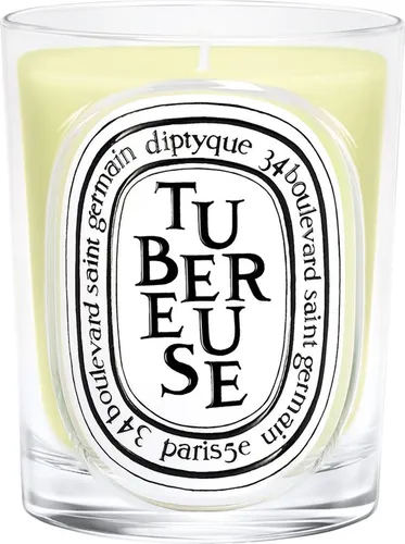 Diptyque TUBÉREUSE Duftkerze 190 g - Luxuriöse Duftkerze mit einer Brennzeit von ca. 60 Stunden, ideal für ein entspannendes Ambiente und stilvolle Raumgestaltung.