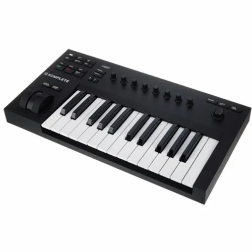 Native Instruments Komplete Kontrol A25 B-Stock - B-Stock Keyboard-Controller mit 25 Tasten, neu entwickelter halbgewichteter Tastatur und umfassender DAW-Integration für kreative Musikproduktion.