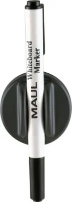 Maul Magnetischer Tafelwischer mit Stift 24940 - Praktischer magnetischer Tafelwischer mit integriertem Stift, ideal für den Einsatz in Schulen und Büros. Perfekt für saubere und übersichtliche Präsentationen.
