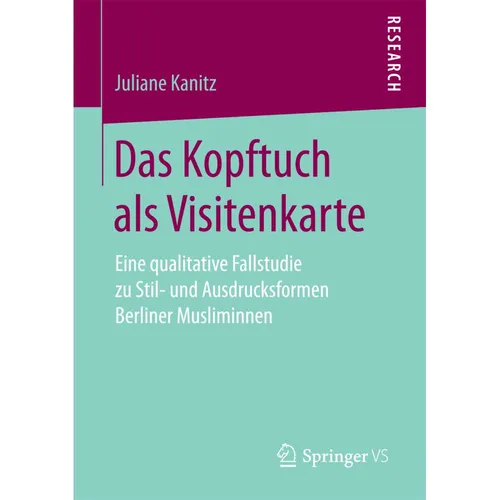 Gabler Das Kopftuch als Visitenkarte (Deutsch, Juliane Kanitz, 2017) (8692758)