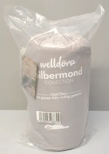 Welldora OPTICLIMA Allergiker Bettdecke 135x200 - Bettdecken für Allergiker mit innovativer Klimatechnologie für optimalen Schlafkomfort. Zweiteilige Sommer- und Winterdecke, waschbar und antibakteriell für gesunde Nächte.